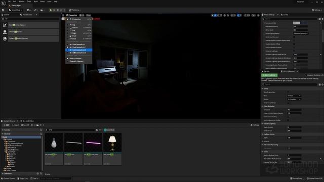 03. Night - Refining the Lighting. CINEMATIC LIGHTING in Unreal Engine 5