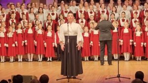А. Пахмутова "Звездопад", Пахмутова - юбилей 95, Большой детский хор им. В.С.  Попова, А. Рочева