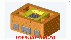 Отопительная печь 4х3 кирпича