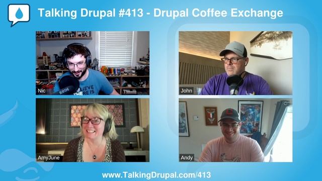 Talking Drupal #413 - Drupal Coffee Exchange смотреть онлайн