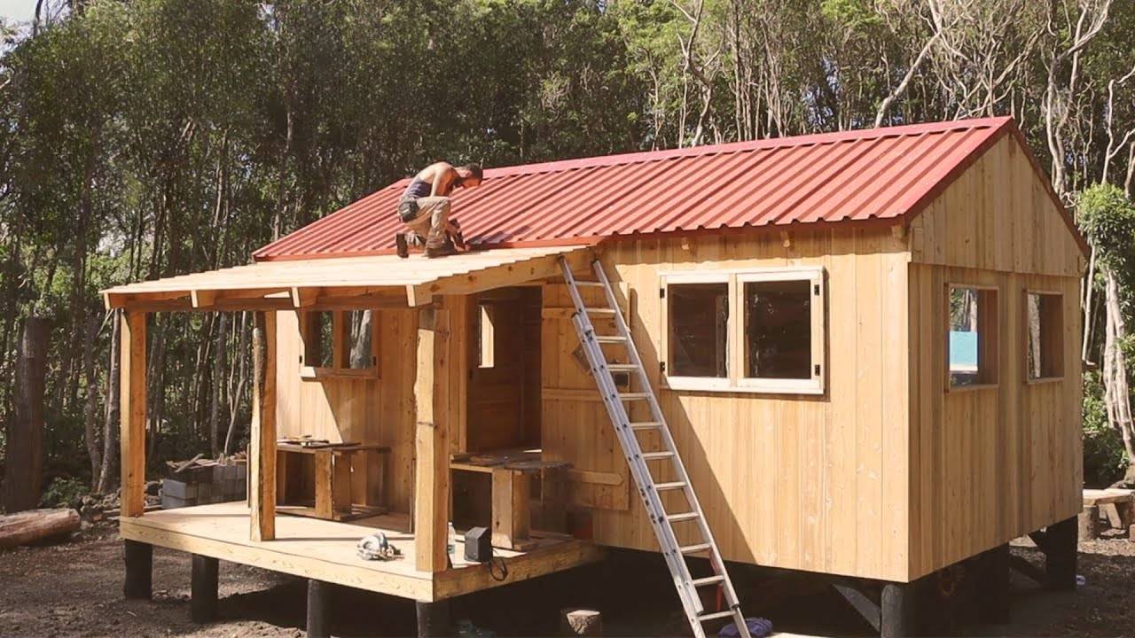 Мужик построил дом своими руками за 100 дней | От начала до конца