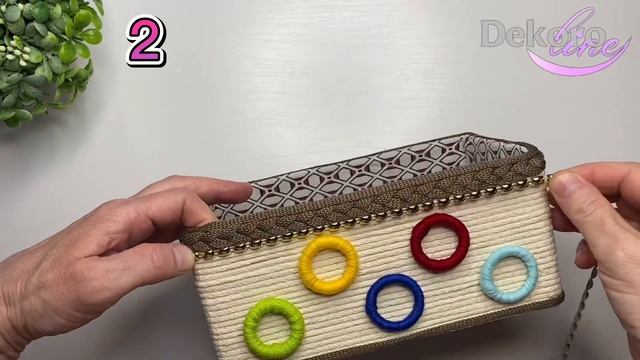 3 Идеи Корзин для Хранения своими руками / Идеи декора для дома DIY