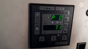 ES 3000 chicago pneumatic controller compressor load & parameter