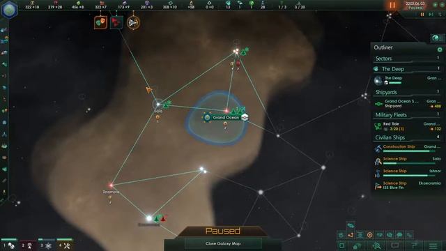 Stellaris: MegaCorp Criminal Syndicate-Episode 2 Exploring the New Planet Mechanic