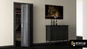 Двери Статус. Система открывания TWICE 90