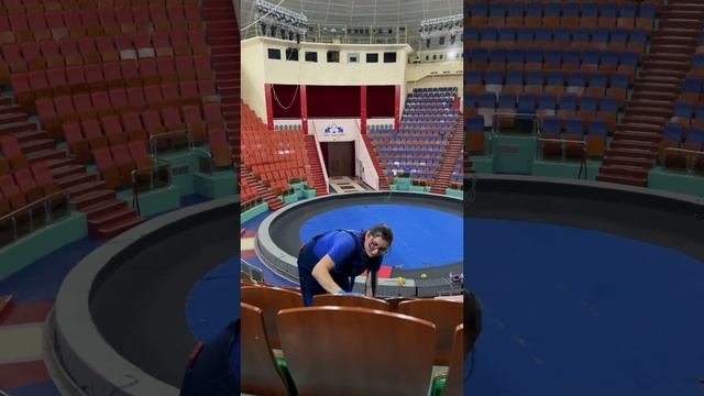 Сегодня мы приехали в Ярославский цирк, чтобы сделать генеральную уборку #shorts #уборка #клининг