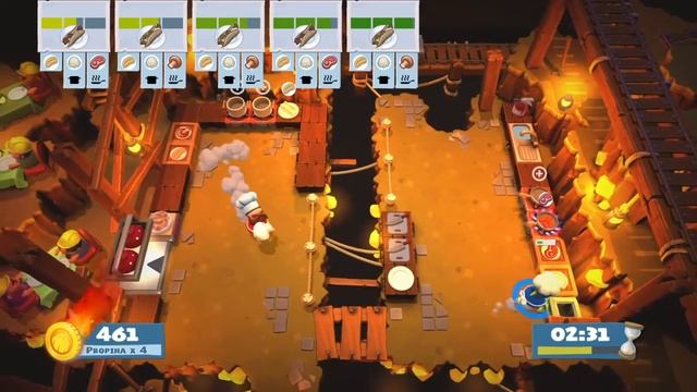 Overcooked 2: Guia 3 estrellas coop 2-4 смотреть онлайн