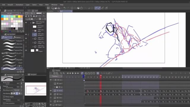 18. Environment And Setting Interaction. 2D ACTION ANIMATION by M. Kim