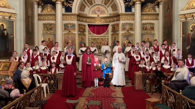 "В лесу родилась ёлочка", БДХ им.В.С.Попова п/у Анатолия Кислякова, хор Данилова монастыря