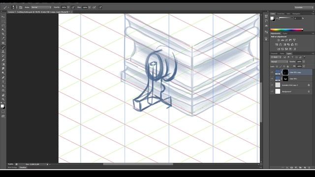 08. Add Complexity to objects. DRAWING ISOMETRIC 101 by Riaan Marais