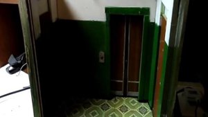 Макет пассажирского лифта, испытания ДШ