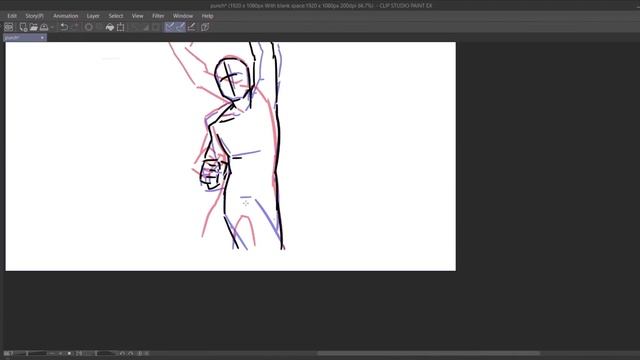 05. Basic Choreography. 2D ACTION ANIMATION by M. Kim