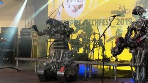 Compressorhead Live in Interpipe Tech Fest 2019 #2