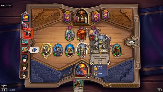 How Good Is Post-Nerf Deathwing? - Hearthstone Battlegrounds смотреть онлайн