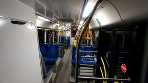 Звук мотора автобуса "ELECTRON"