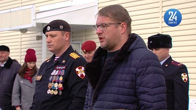 ОМОН «Стерх» отметил семилетие со дня образования