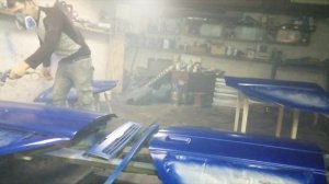 Ваз 2112 покраска дверей