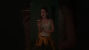 На съемках ▶ Саша Спилберг в перископ