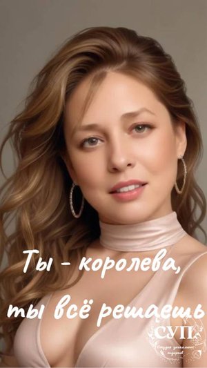 Ты королева, ты всё решаешь. Песня для девушки. Песни на заказ.