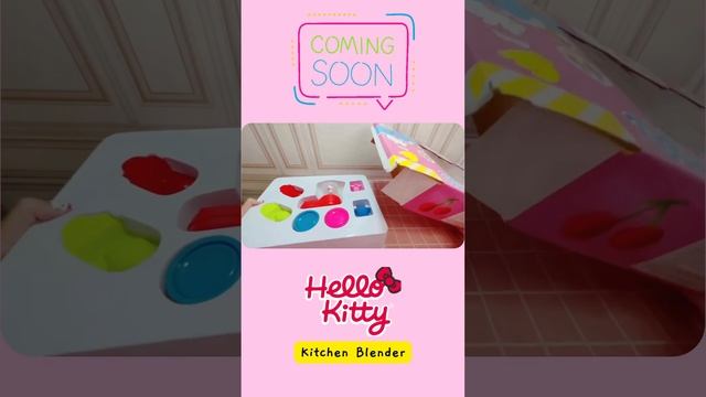 Satisfying video of unboxing Hello Kitty Kitchen Set Blender ASMR | #minikitchenset
