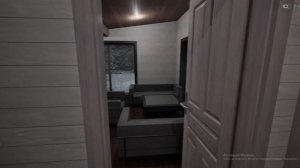 Каркасная баня с односкатной крышей. Обзорная прогулка