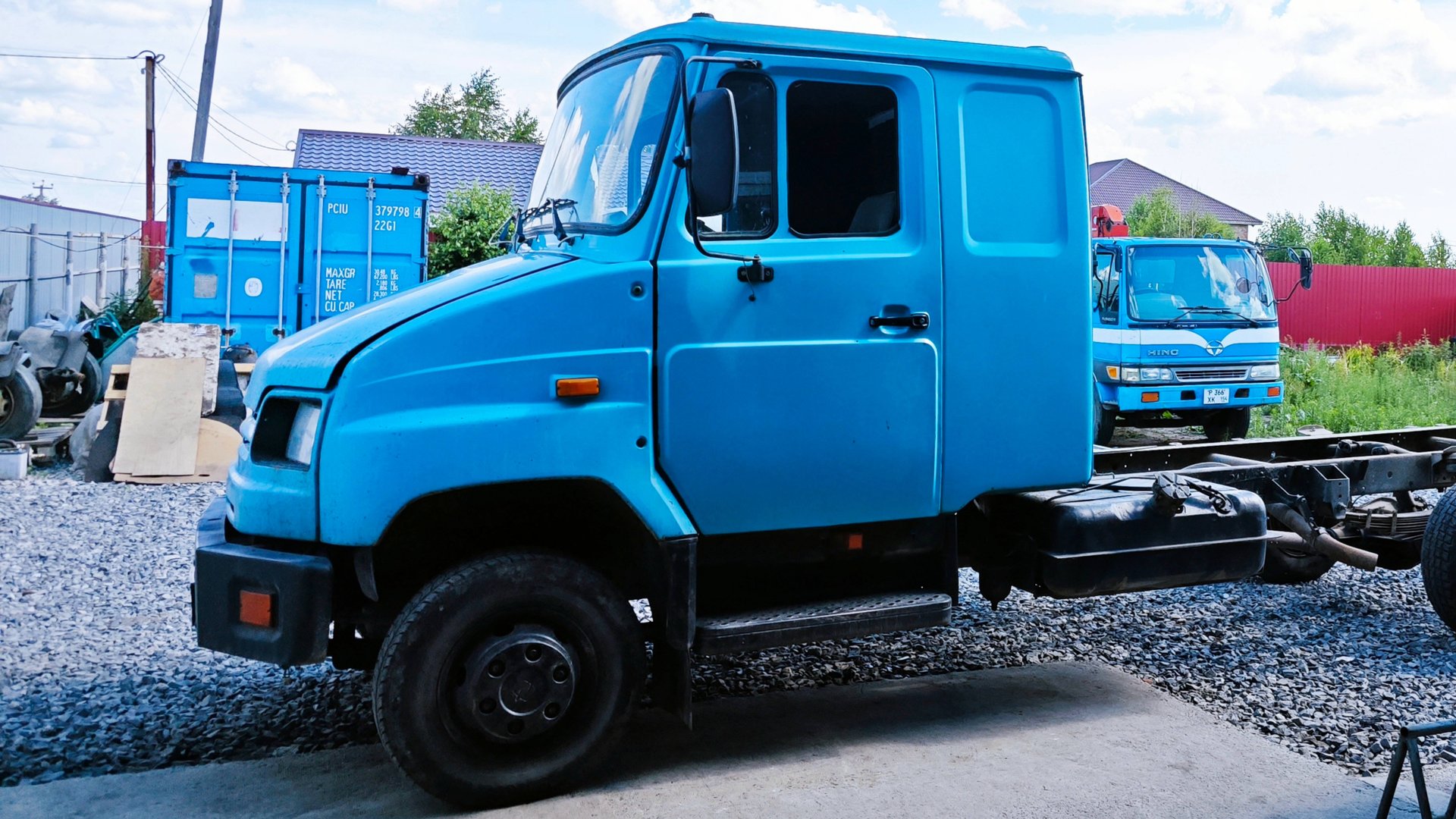 Плавающая кабина ЗИЛ Бычок на подушках! смотреть онлайн