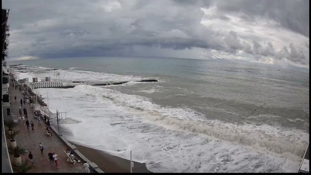 Пляж возле ресторана «Старград Город Сочи смотреть онлайн