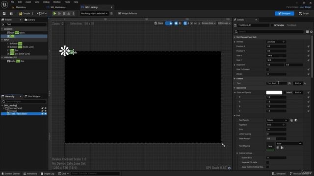 04 - Dynamic Loading Screens Unreal Engine 5 Blueprint Integration and M