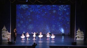 Танец снежинок, девочки 3 года Best Star