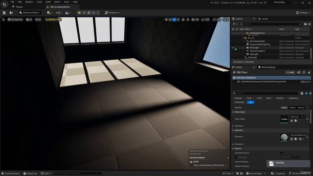 11 - Lighting an scenario Previs. UNREAL ENGINE 5 CINEMATIC UT HUB Course