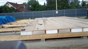 укладка пола из сип панелей 2023 г.