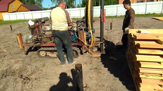 Винтовые сваи под каркасный дом