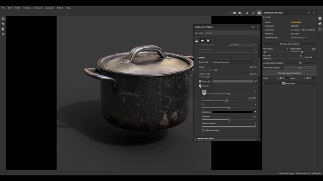 13. IRay Rendering. SUBSTANCE PAINTER MASTER Course by Milad Kambari