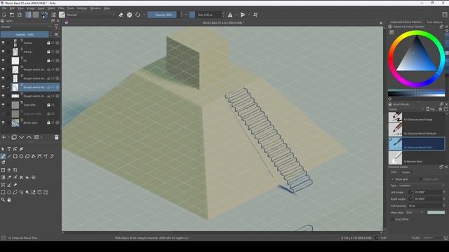 10. Draw Stairs and pyramids. DRAWING ISOMETRIC 101 by Riaan Marais