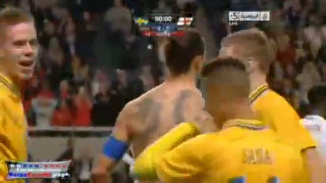 bästa mål i världen av Ibrahimovic 2012 vs England смотреть онлайн