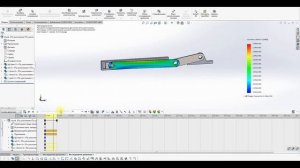 Нагрузки движения в Solidworks Motion