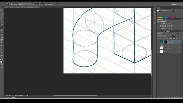 06. Combine Shapes. DRAWING ISOMETRIC 101 by Riaan Marais