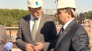 Строительство виадука в Лукьяново в Вологде