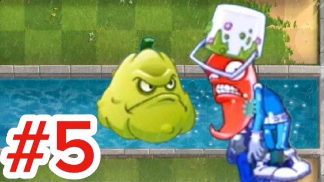 НОВЫЙ зомби-перец! Plants vs zombies #5