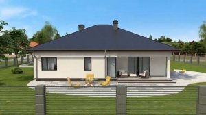 Z200 L +100   - Gotowy projekt domu parterowego we współczesnym stylu do 140 m2