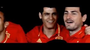 Sergio Ramos Ft Niña Pastori "La Roja Baila" Himno Oficial De La Seleccion Española UEFA EURO 2016