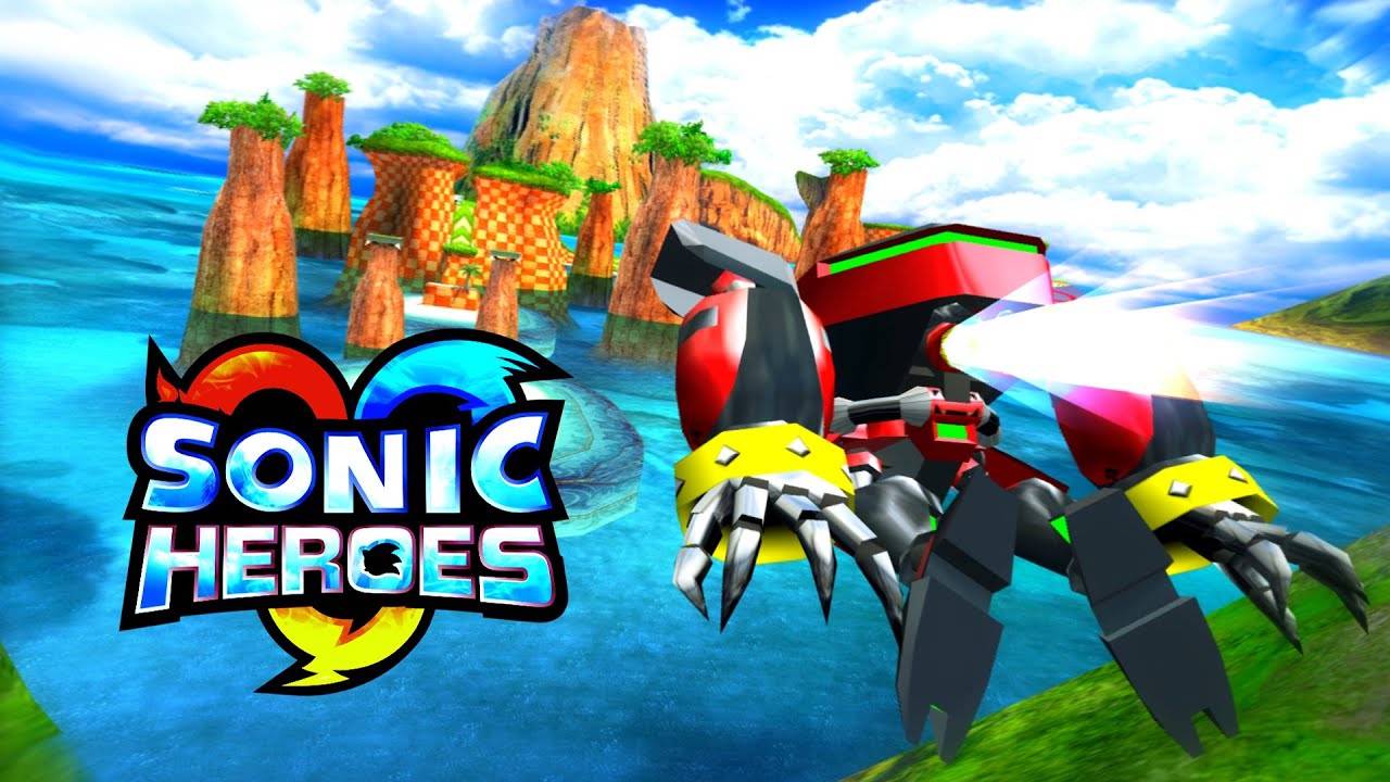 Sonic Heroes (Прохождение на Стрим) (1-й Уровни - Seaside Hill) (#15)