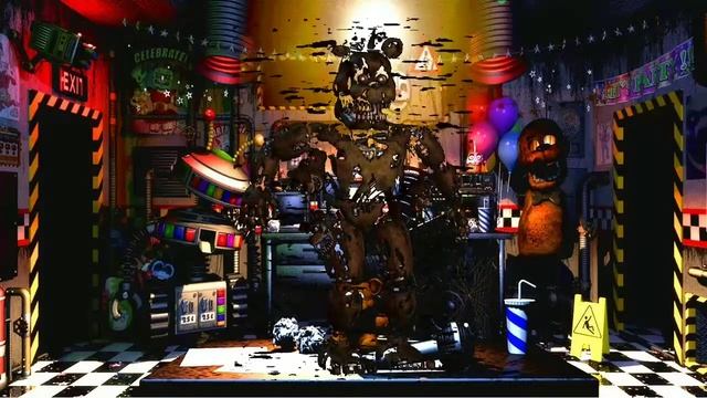 Как спастись от кошмарного фредди из игры Five Nights at Freddy's ucn смотреть онлайн