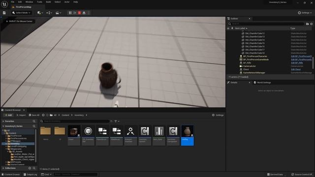 18. Drag & Drop Items. INVENTORY SYSTEM in Unreal Engine 5 by Ryan Laley