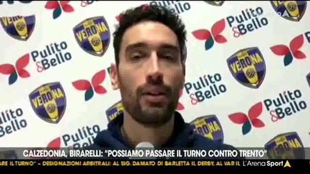 Birarelli vogliamo passare il turno con Trento da TeleArena