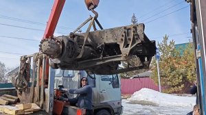 Задня пневмо подвеска на ЗИЛ бычок, подготовка к постройке низкорамника