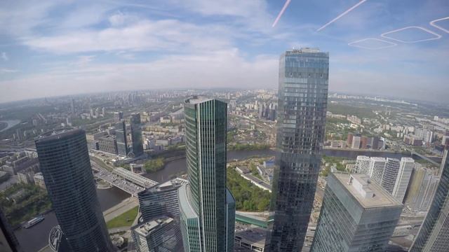 Как там в Москве? Москов сити Башня Федерации / Moscow city Federation Tower timelaps