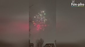 Салютная установка фейерверк “Виллибон” – 36 залпов 0,6″ калибр