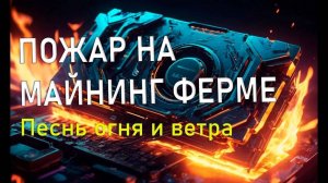 🔥 Пожар на майнинг ферме ! Последствия после дождя на балконе