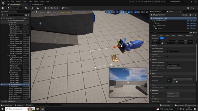 13 - EPIC FIXED CAMERA SYSTEM Unreal Engine 5 Pt1 by Michael Pattison